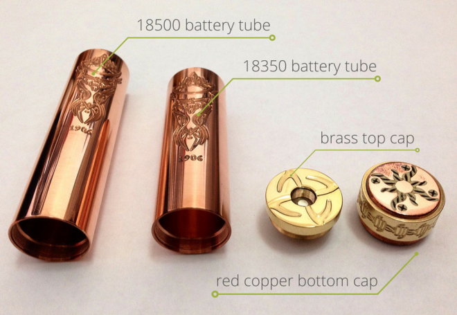 multiple battery tubes